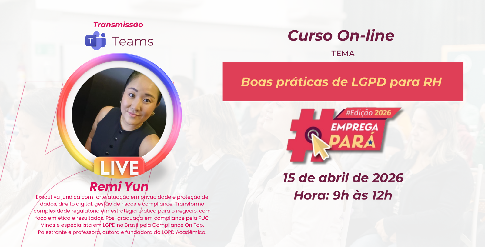 Curso On-line: Boas práticas de LGPD para o RH